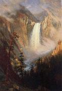 Albert Bierstadt Yellowstone Falls oil painting picture wholesale